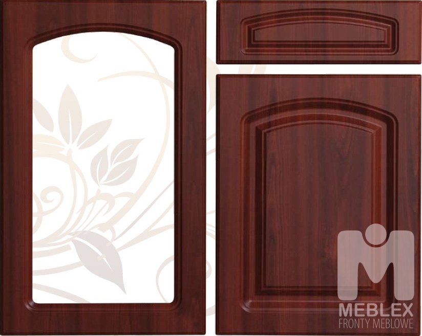 Front MDF oklejany folią PCV M3 Łuk (meblex)